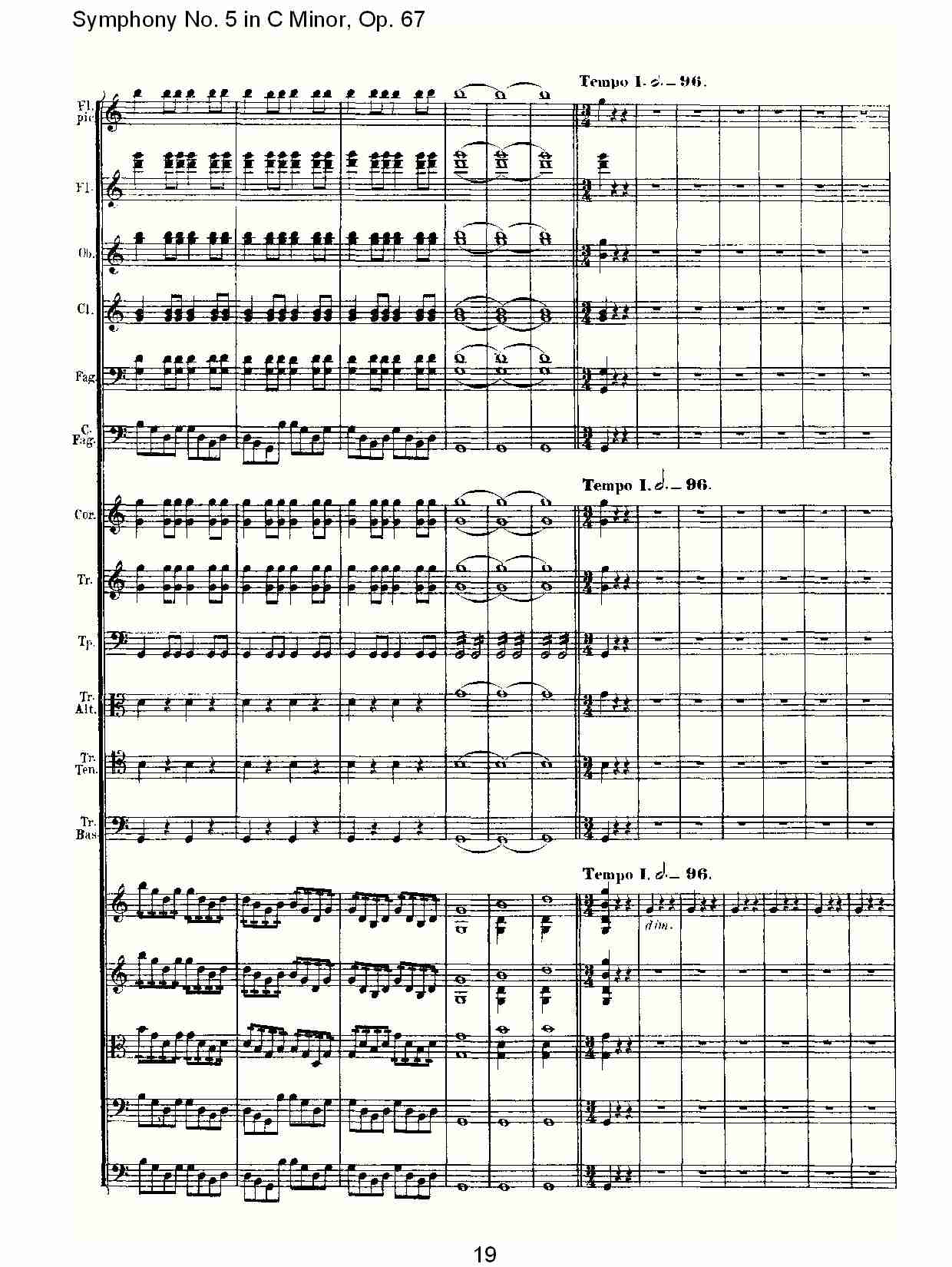 C大调第五交响曲 Op.67 第四乐章总谱（图19）