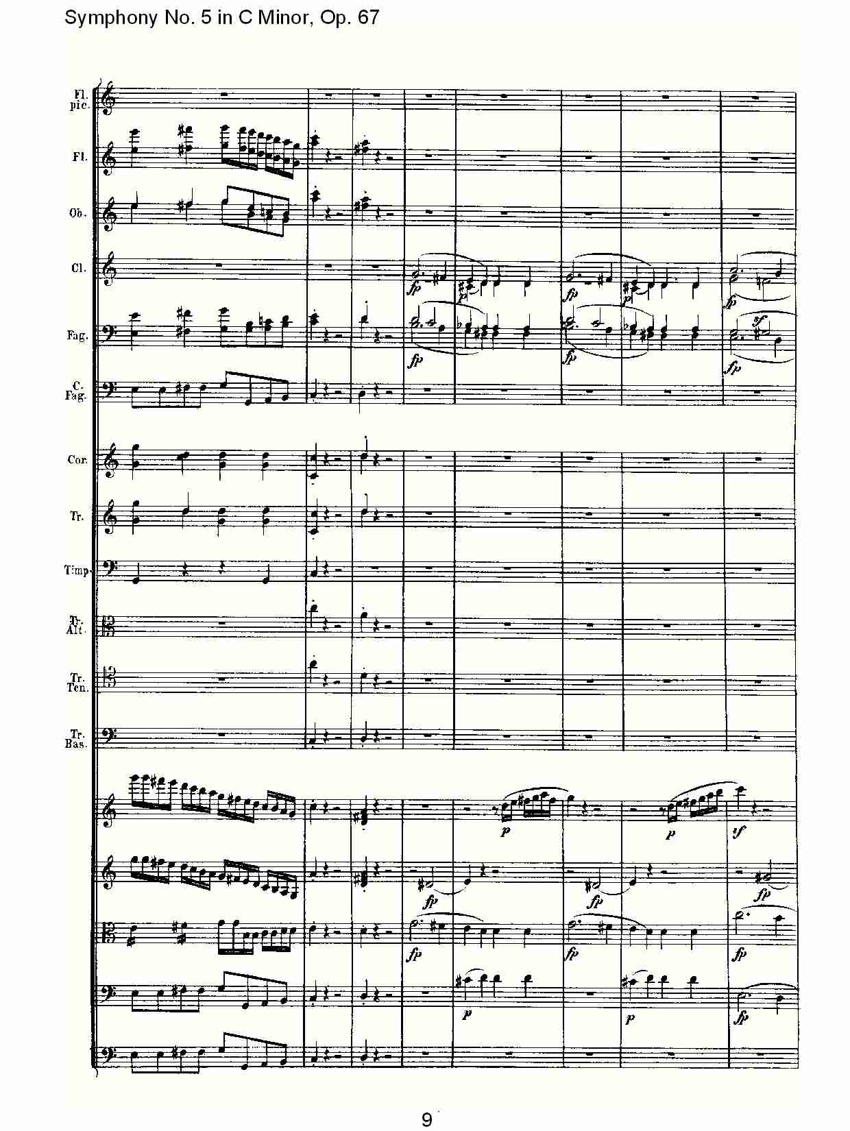 C大调第五交响曲 Op.67 第四乐章总谱（图9）