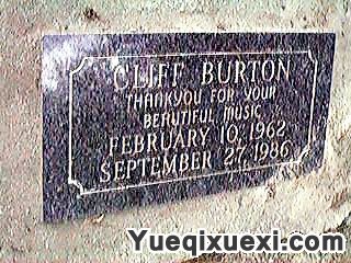 (图文)Cliff Lee Burton 克里夫.李.布尔顿