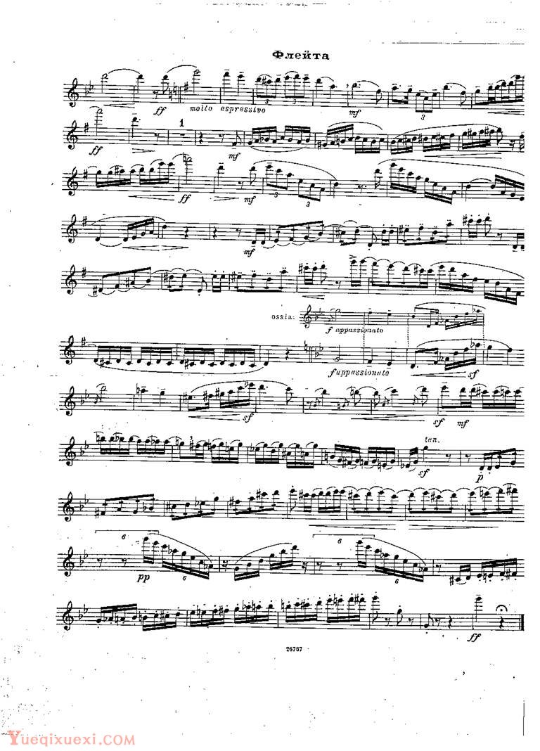 Flute Sonate 长笛奏鸣曲