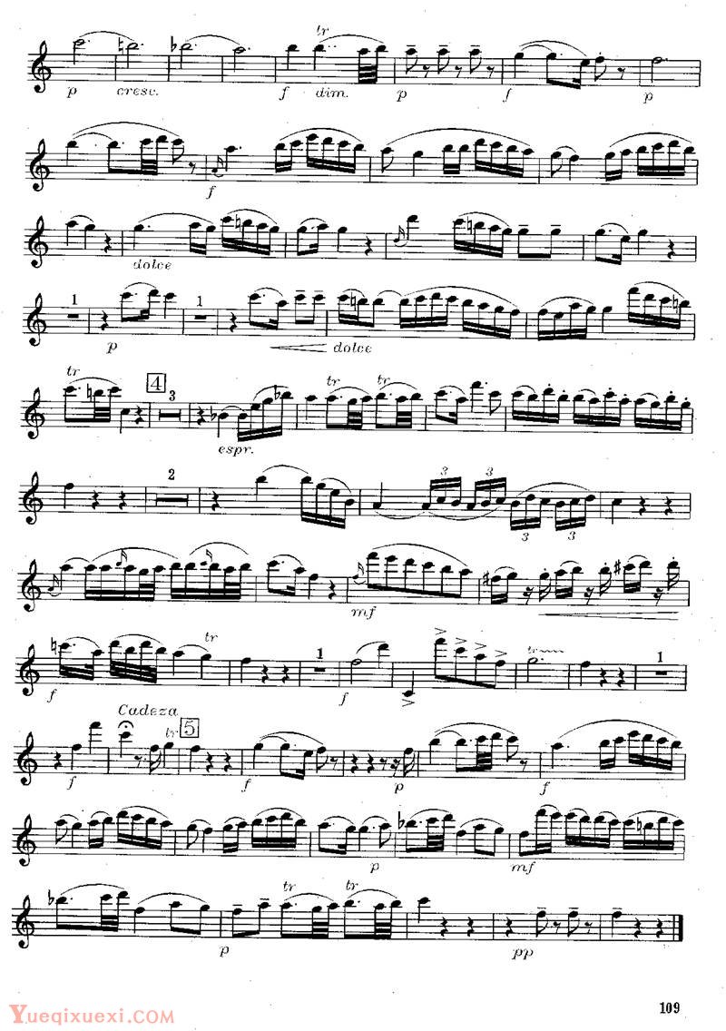 莫扎特C大调长笛协奏曲Morzat C Major Concerto