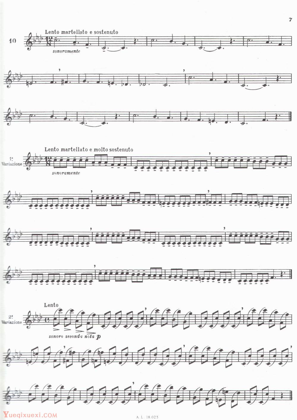 MARCEL MOYSE 24首旋律的小练习曲和变奏乐谱：第二部分 Part II