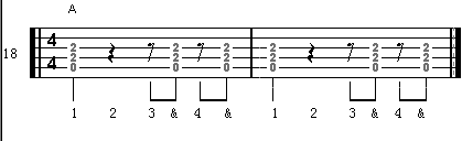 重金属节奏吉他教程（二）