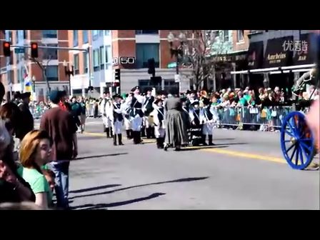  St. Patrick's Day Parade 2012 - 小清新横笛大鼓乐队