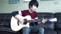  【猴姆独家】真好听！韩国15岁天才吉他正太郑成河用四弦琴弹奏Someone Like You