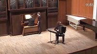  俄罗斯青年手风琴大师尤里•梅迪亚尼克与管风琴合奏索勒《C大调双管风琴协奏曲》
