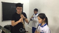  双簧管学生上课情况