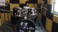  星空音乐培训中心 小学员林妍伊架子鼓演奏《逆战》