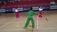  中国木兰拳第二系列（附加套路）之二：木兰应战（阴阳花棍）表演者—孙益民
