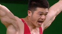  [精彩瞬间]男举69公斤级决赛 石智勇抓举162KG 暂排第二