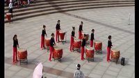  岱岳区广场舞庆祝《全民健身日》“泰山鼓韵神秀”