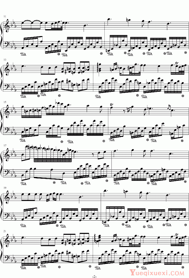 肖邦 chopin 夜曲9-2 钢琴谱