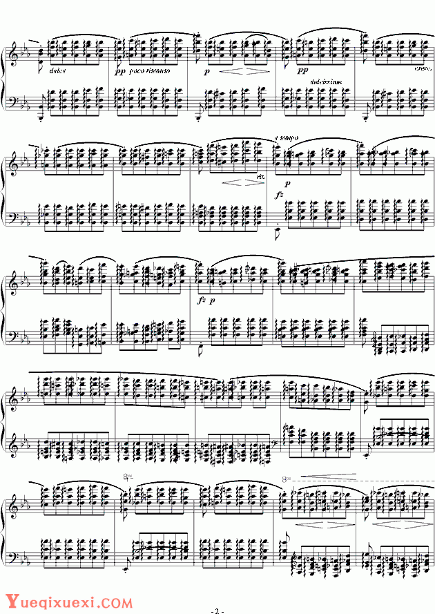 chopin《肖邦练习曲-Etude OP.10 No.11》钢琴谱