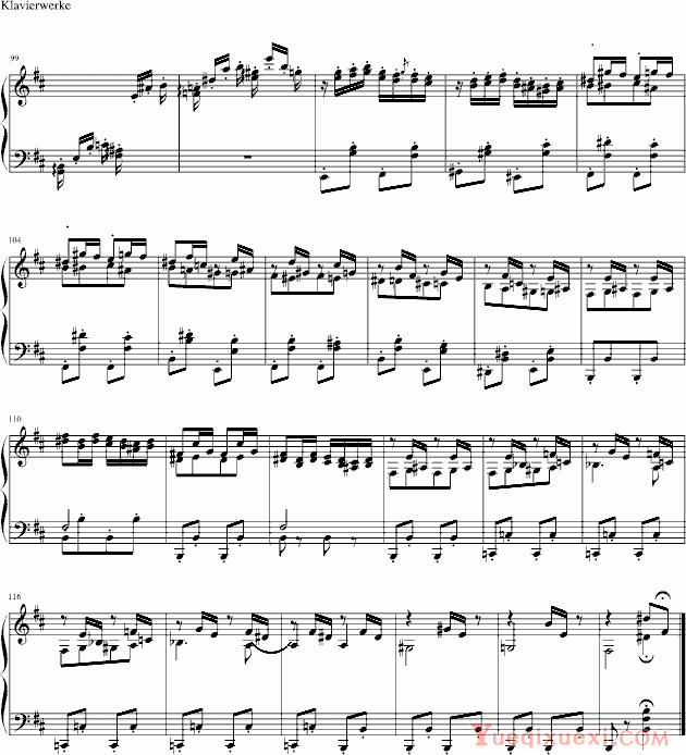 勃拉姆斯 Brahms 随想曲Op.76 No.2
