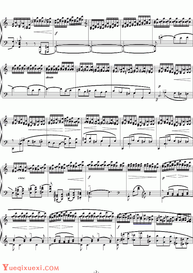 chopin《肖邦练习曲-Etude OP.10 No.7》钢琴谱