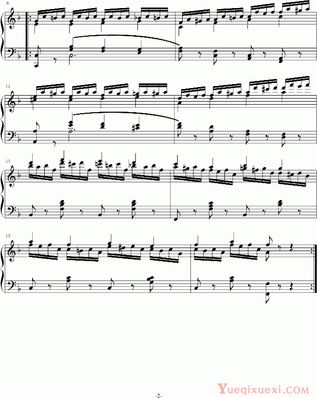 车尔尼 Czerny 299练习曲第17首