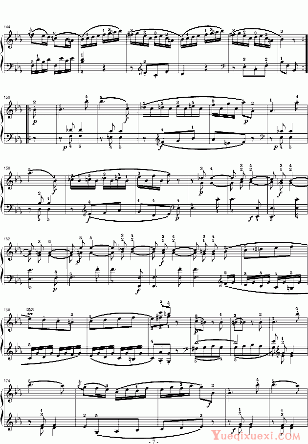 莫扎特第四钢琴奏鸣曲(K.282)