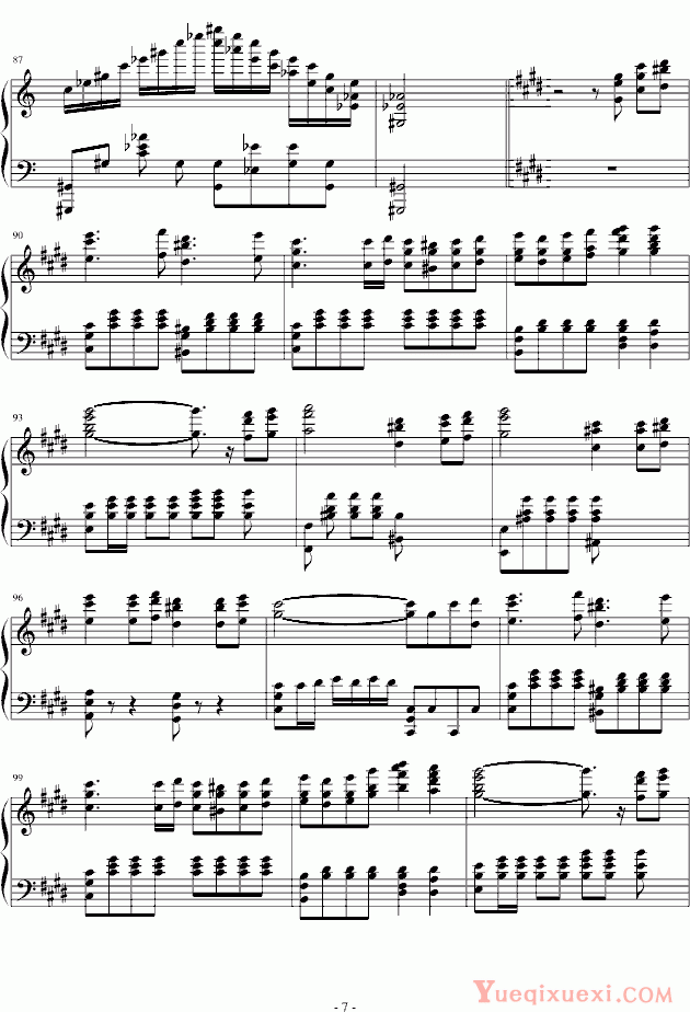 贝多芬 悲怆第三乐章 钢琴谱