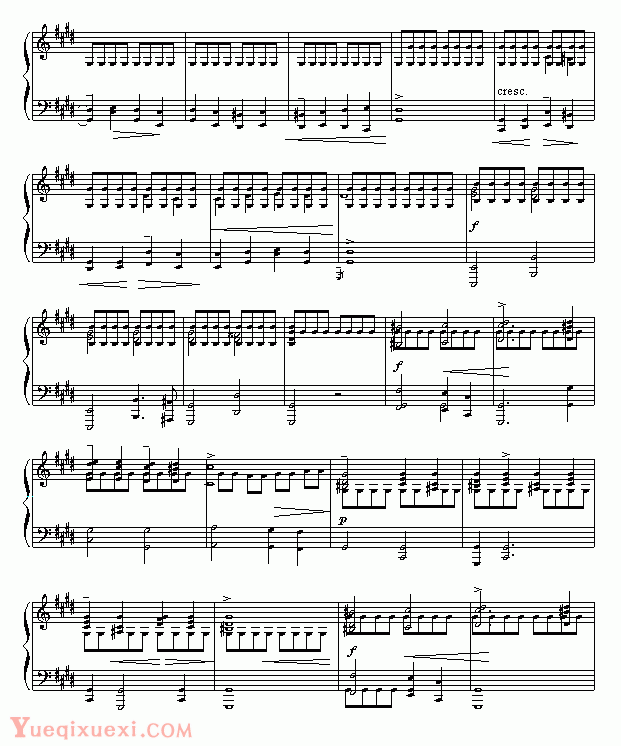 肖邦-chopin 雨滴前奏曲(钢琴名人名曲)
