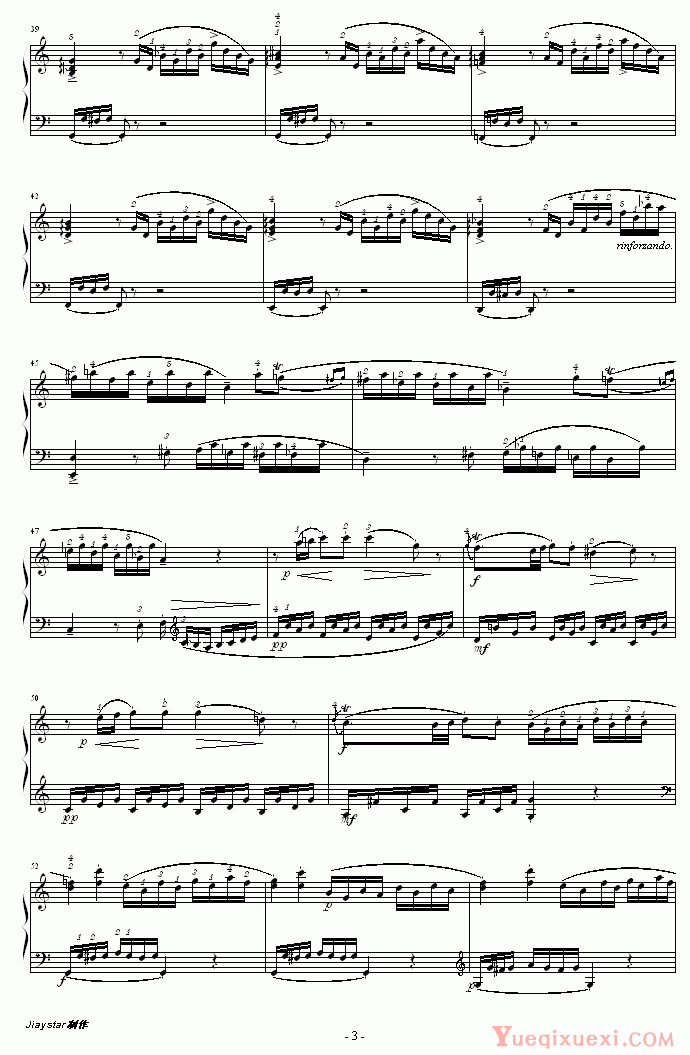 莫扎特 C大调钢琴奏鸣曲 K279