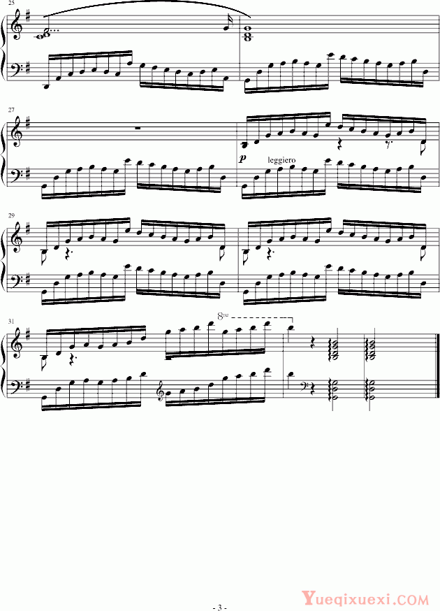 肖邦chopin 肖邦前奏曲第三首Op.28 No.3