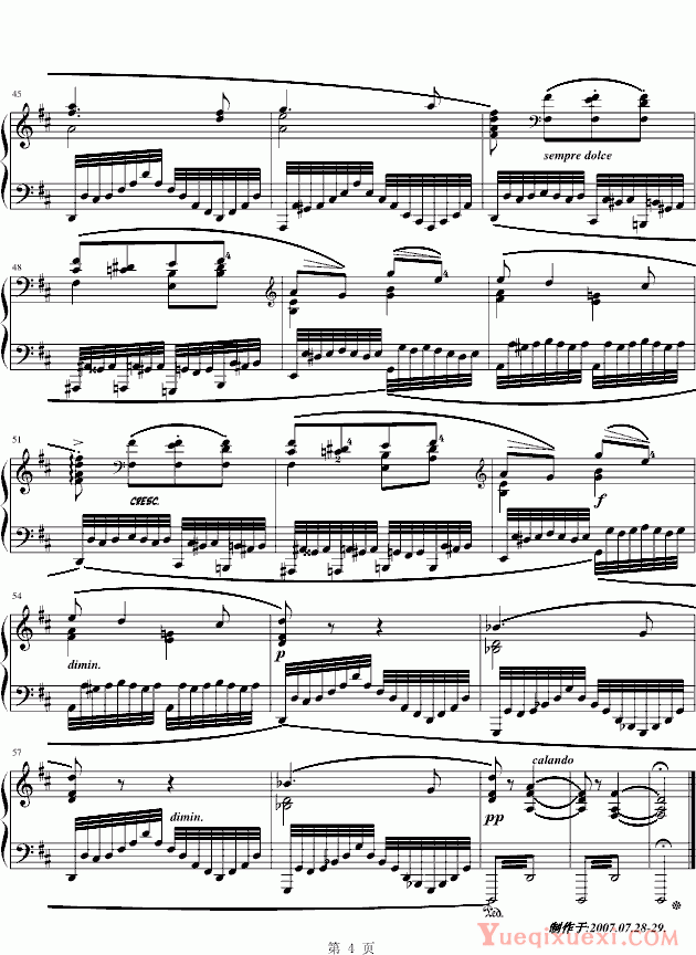 车尔尼 Czerny 练习曲Op.740 No.12