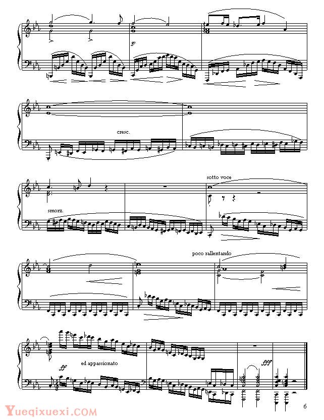 肖邦-chopin 革命练习曲  钢琴名人名曲谱