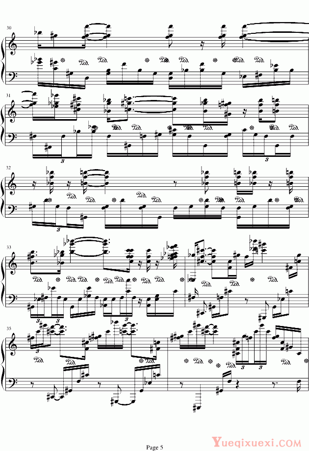 肖邦 chopin 肖邦第二诙谐曲 钢琴谱