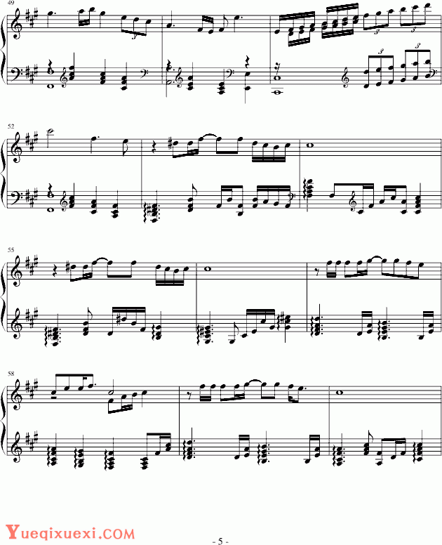 灰色轨迹钢琴谱简化版图片