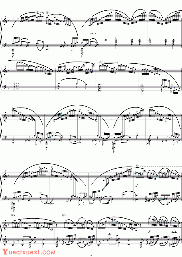 chopin《肖邦练习曲-Etude OP.10 No.8》钢琴谱