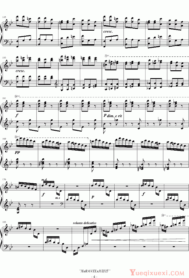 莫什科夫斯基 Moszkowski 火花(Op.36 No.6) 钢琴谱