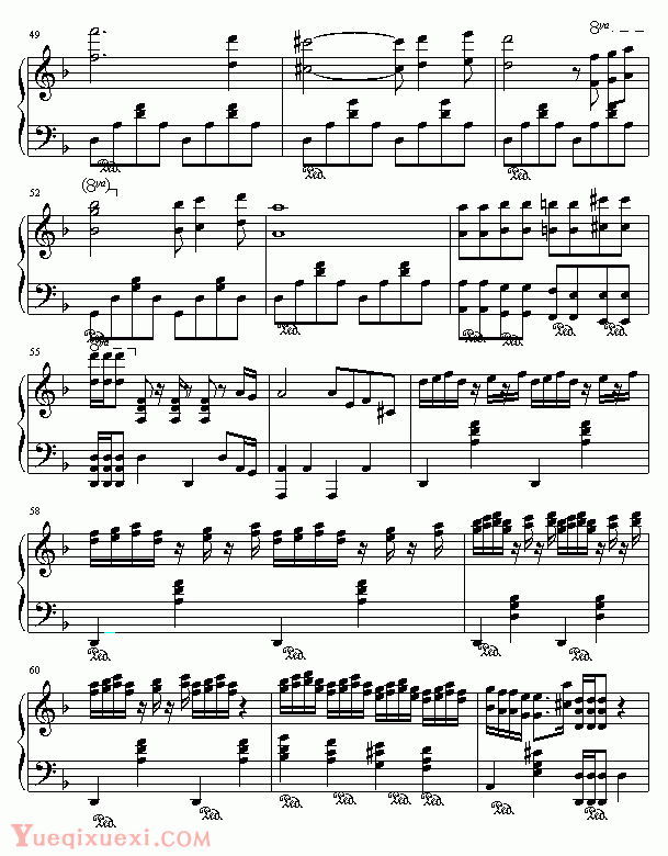 巴哈-Bach, Johann Sebastian  触技曲 80（钢琴名人名曲)