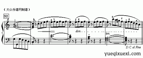 莱蒙钢琴练习曲（作品37）第10首曲谱