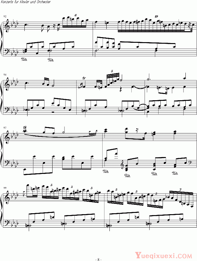 肖邦 chopin 肖邦第二钢琴协奏曲（第一乐章）