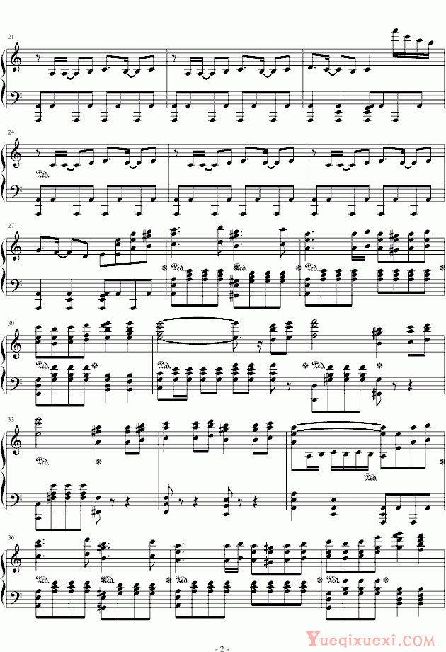 贝多芬 beethoven 悲伤·第三乐章 钢琴谱