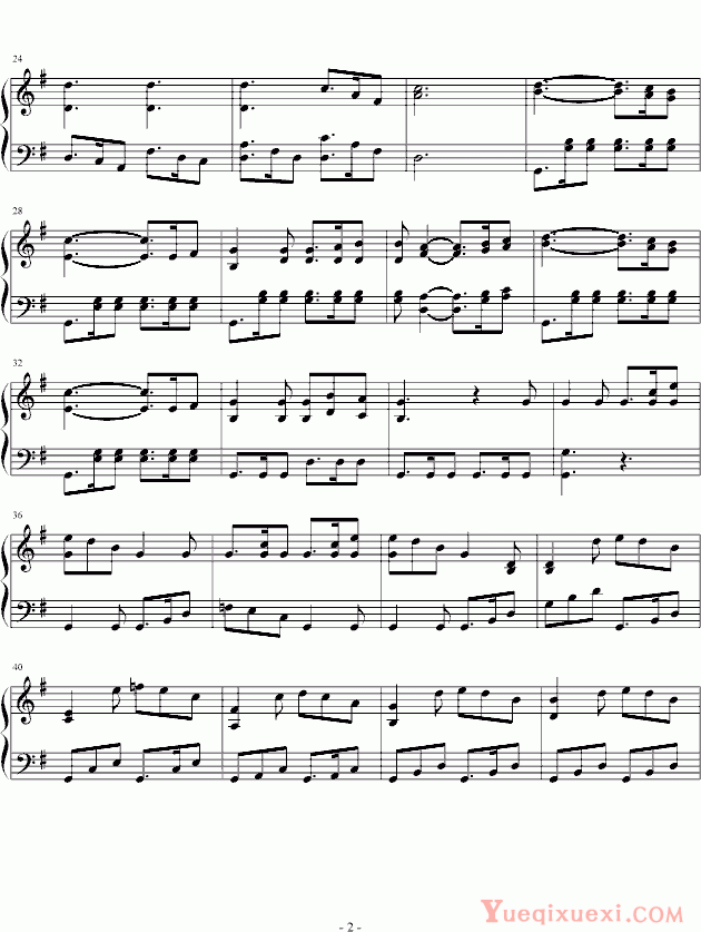 贝多芬 第七号交响曲第一乐章 钢琴谱