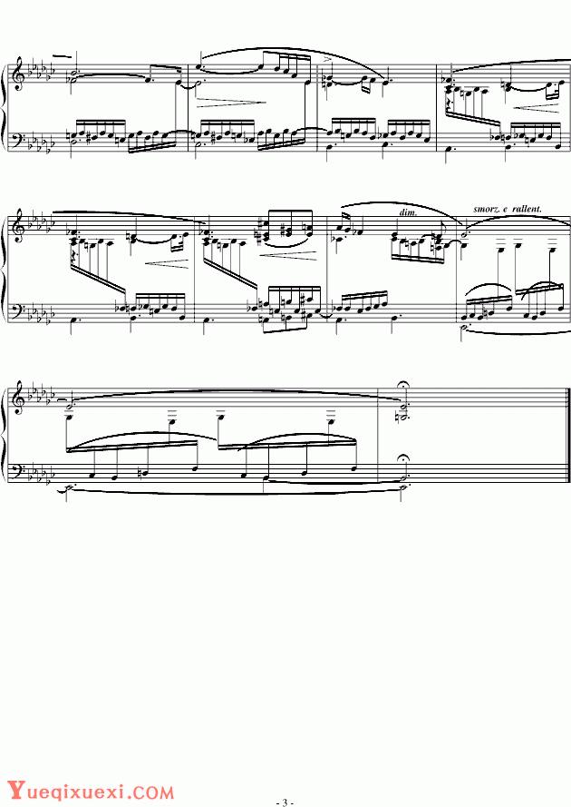chopin《肖邦练习曲-Etude OP.10 NO.6》钢琴谱