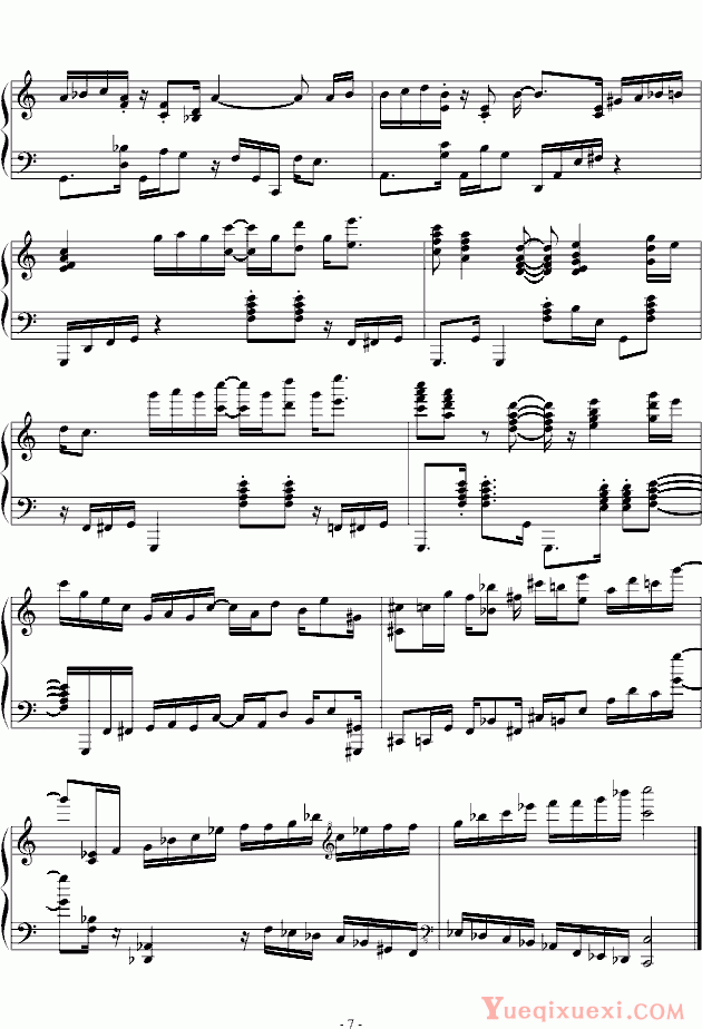 尼古拉·凯帕斯汀 Nikolai Kapustin Concert Etude Op.40 No.1 Prelude 钢琴谱