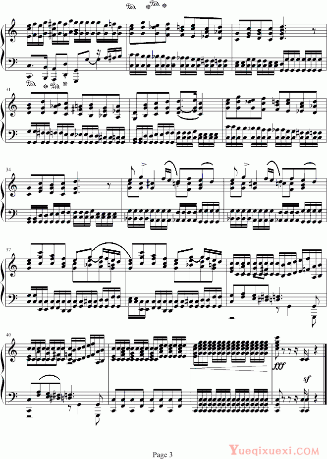 莫什科夫斯基-Moszkowski 练习曲Op.72 No.4