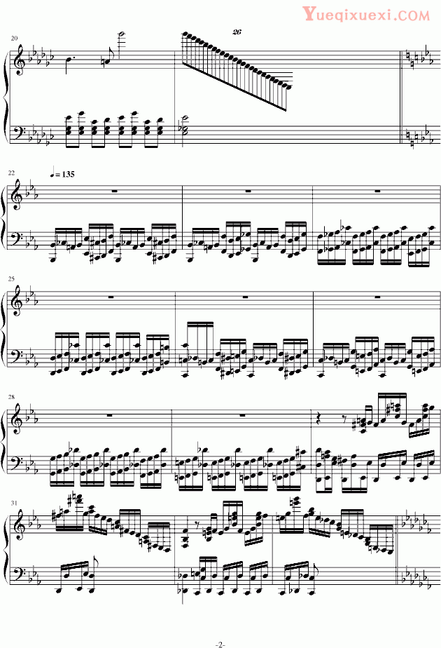 肖邦 chopin《第三钢琴回旋曲Op.16》钢琴谱