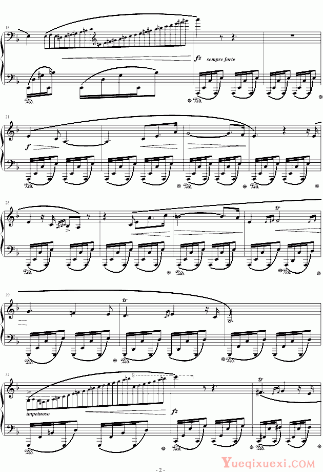chopin 肖邦 d小调前奏曲No.24 钢琴谱