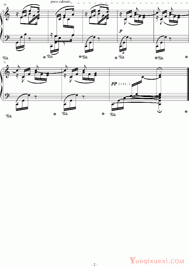 肖邦chopin 肖邦前奏曲第一首Op.28 No.1