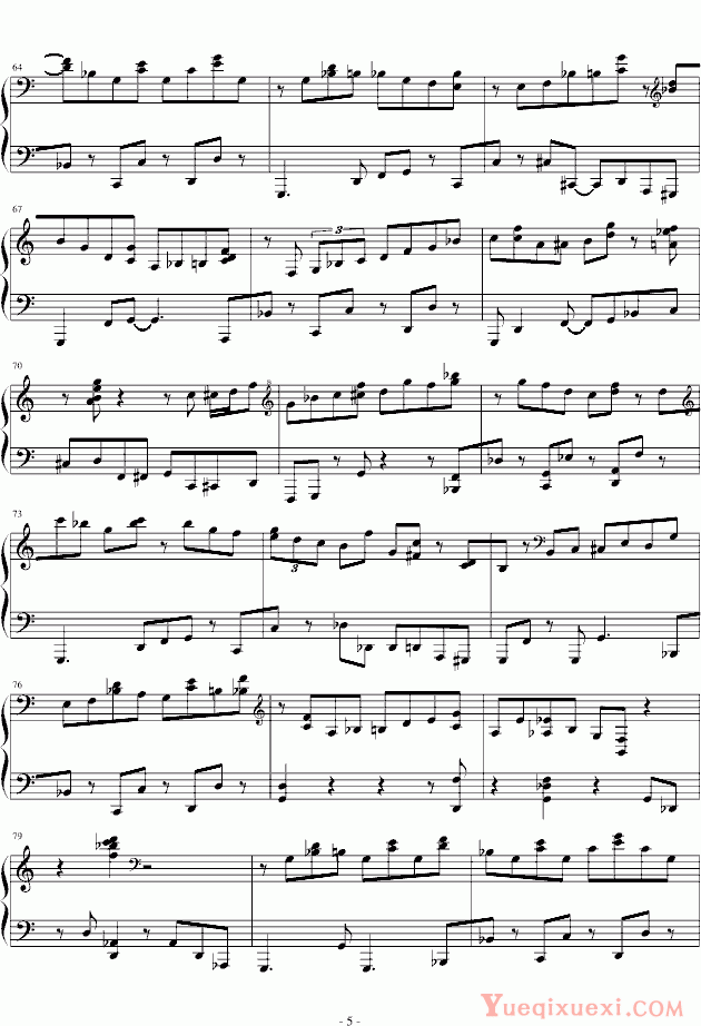 尼古拉·凯帕斯汀 Nikolai Kapustin Op.45 Motive Force for Piano 钢琴谱