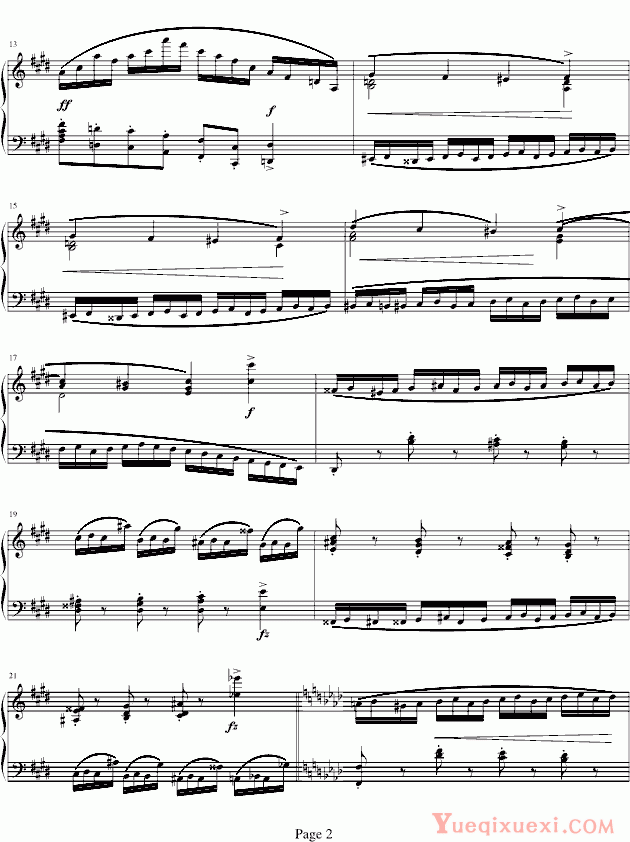 肖邦 chopin 肖邦练习曲op10.4