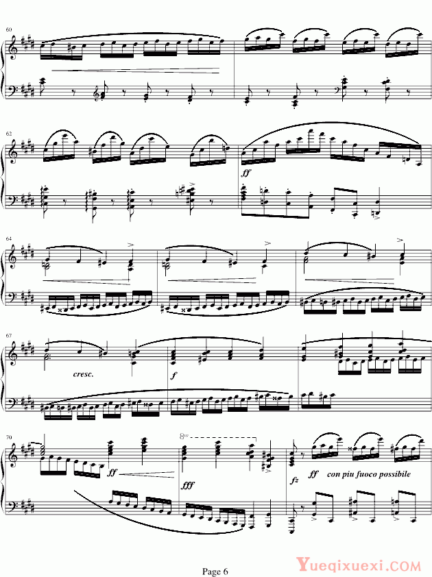 肖邦 chopin 肖邦练习曲op10.4