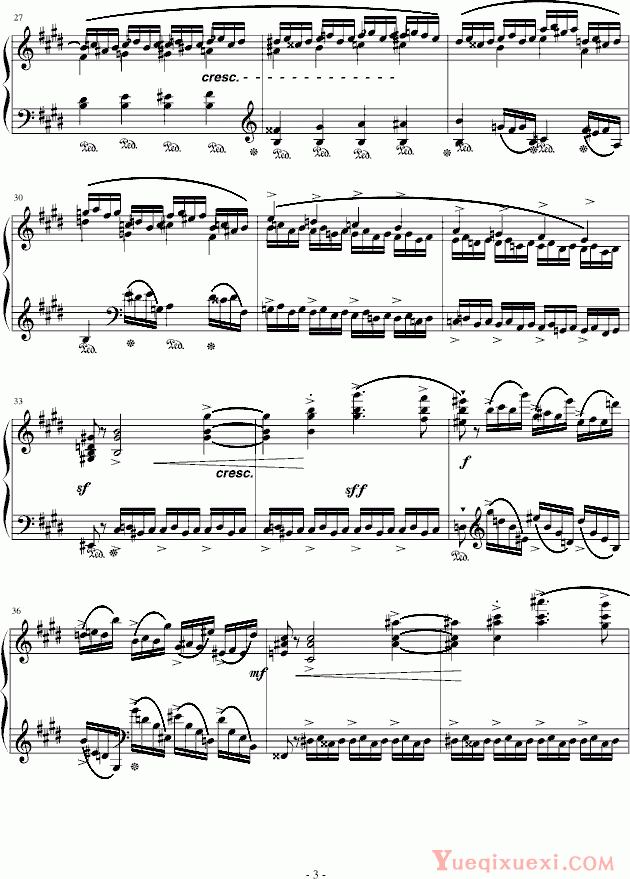 肖邦 chopin 练习曲Op.10 No.4(原版）