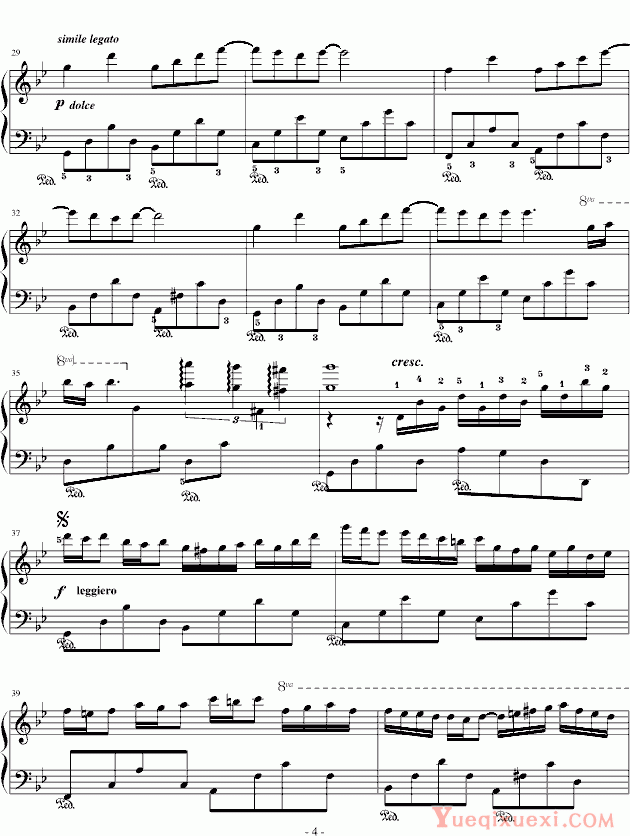 克莱德曼 星空的旋律（精制版）钢琴谱