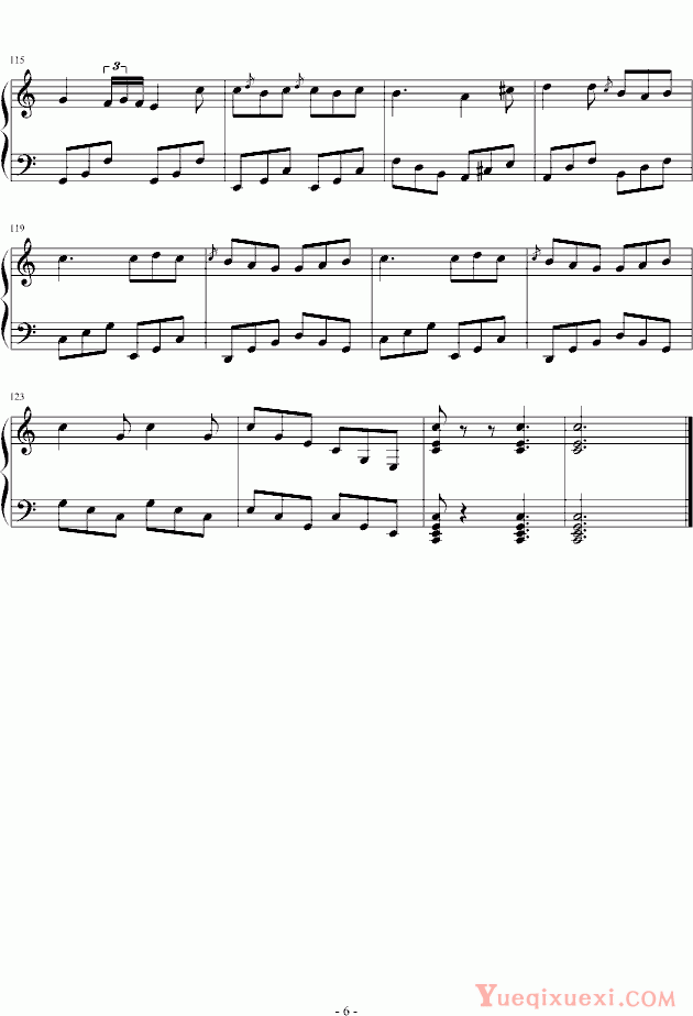 布列瓦尔 C大调奏鸣曲（三）