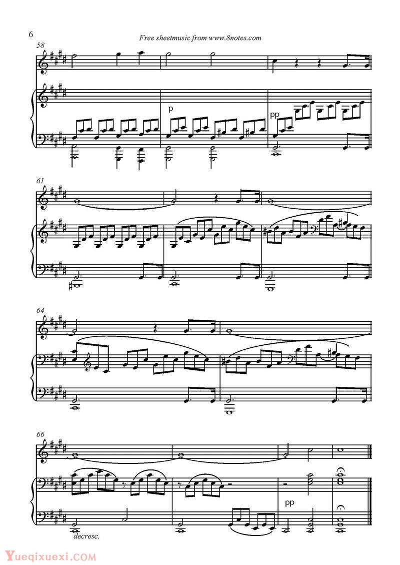 贝多芬的[月光奏鸣曲]钢琴谱（Moonlight Sonata - L.van Beethoven Op 27 No.2）