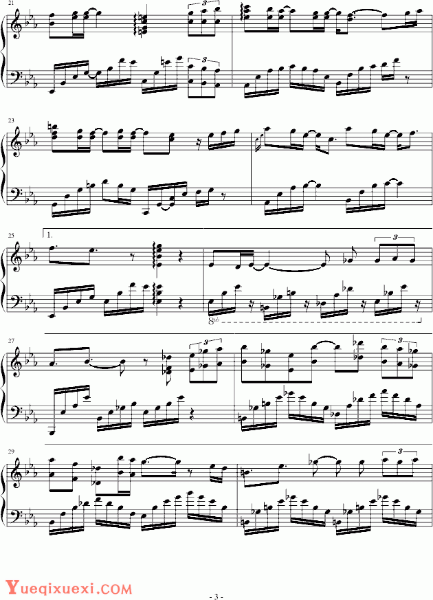 S.H.E乐队钢琴谱《一眼萬年》